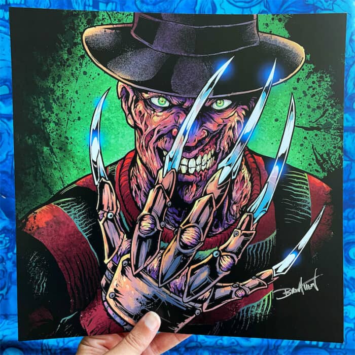 Freddy Art Print 11"x11" - Image 2