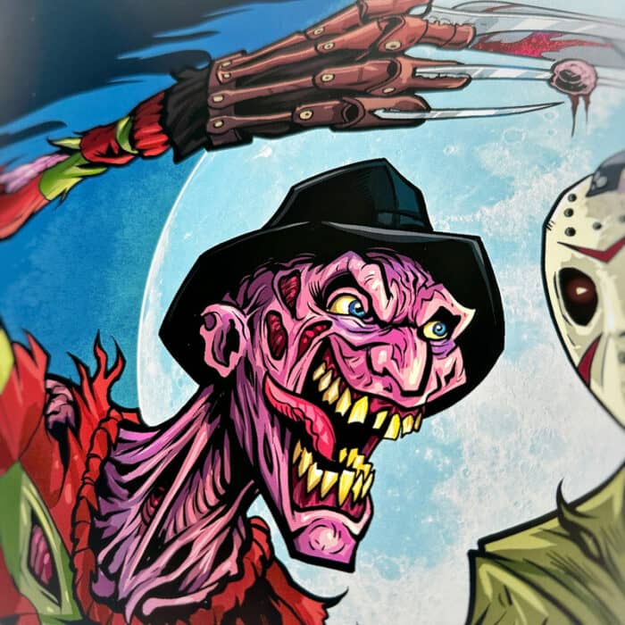 Freddy Vs Jason Tribute 18x24" Art Print - Image 11