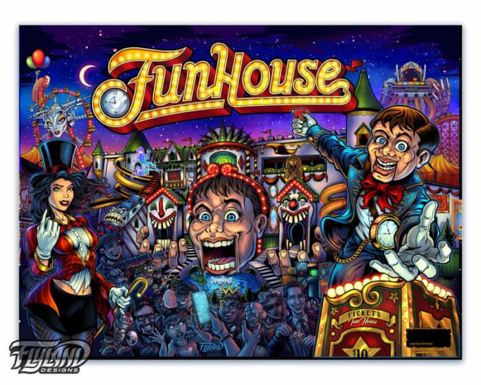 Funhouse 18" x 24" Art Print