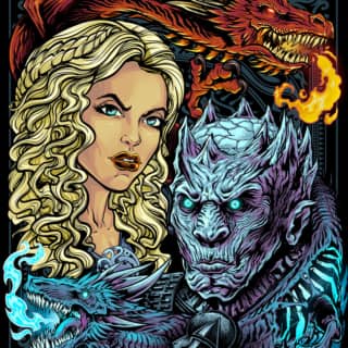 Game of Thrones Bam Box Illustra