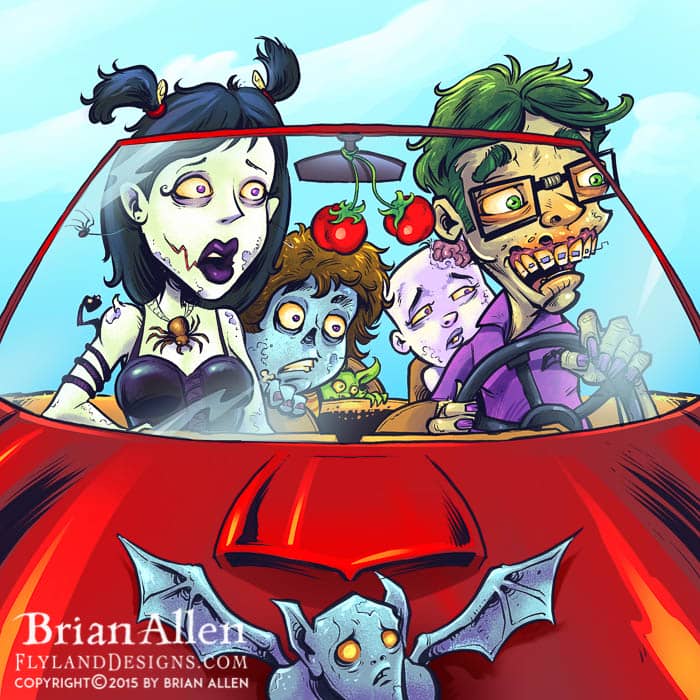 Children’s book series about zombies