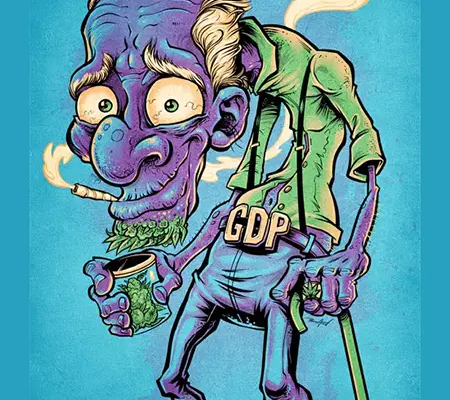 Grand Daddy Purps TShirt bud weed 420