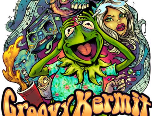 Groovy Kermit Russ Logo