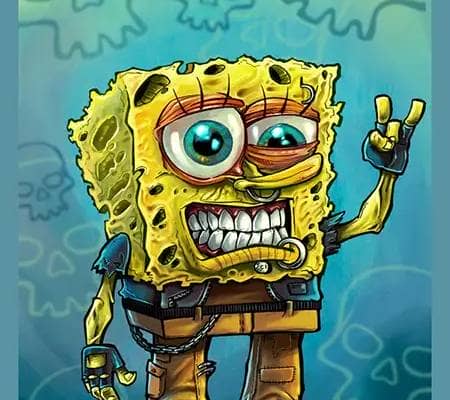 Grunge Bob Sponge Bob Parody