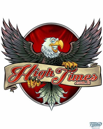 Custom Eagle logo I created for a cannabis brand overseas called High Times.