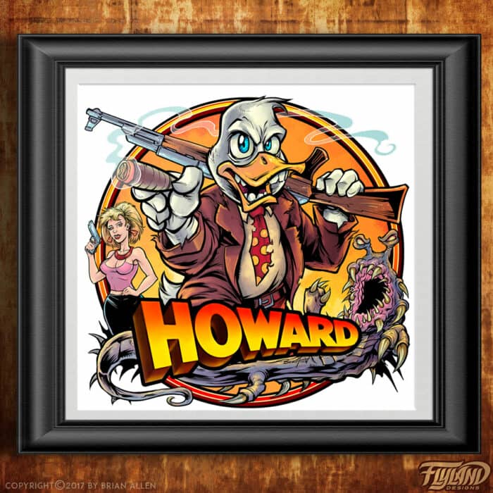 Howard Duck Art Print - Image 4