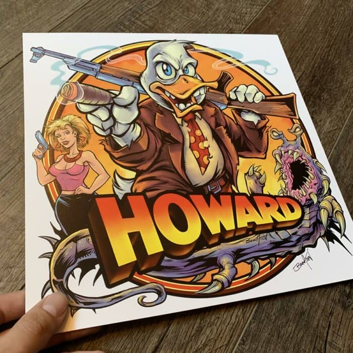 Howard Duck Art Print - Image 2