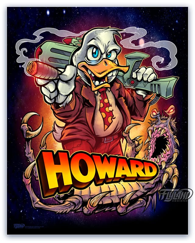 Howard Duck Art Print - Flyland Designs, Freelance Illustration