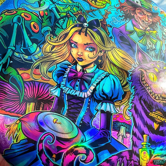 Alice in Wonderland SuperColor Discraft Buzzz - Flyland Designs