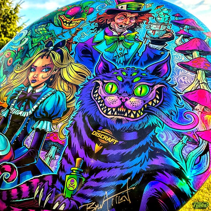 Alice in Wonderland SuperColor Discraft Buzzz - Flyland Designs
