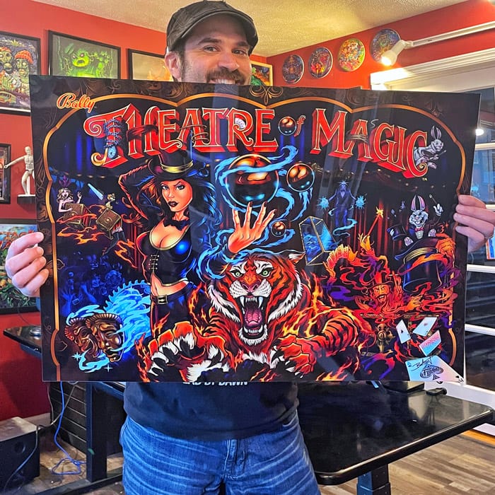 Theatre of Magic Alternate Translite - Flyland Designs, Freelance ...