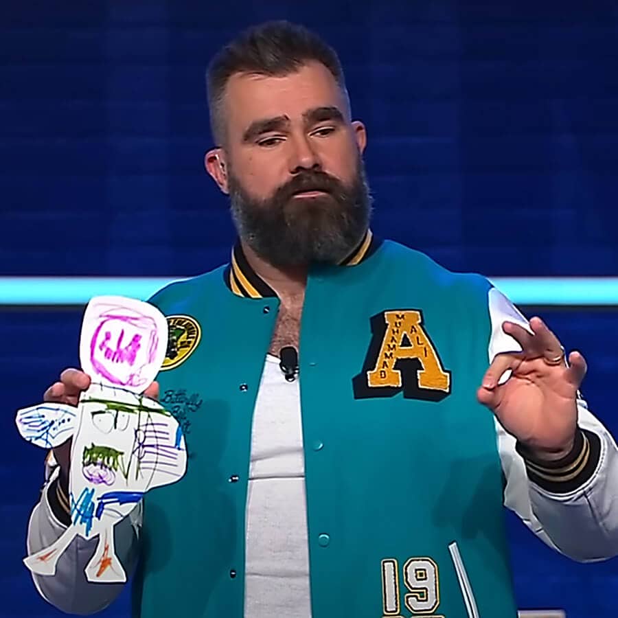 Mascot design for Jason Kelce's They Call It Late Night on ESPN