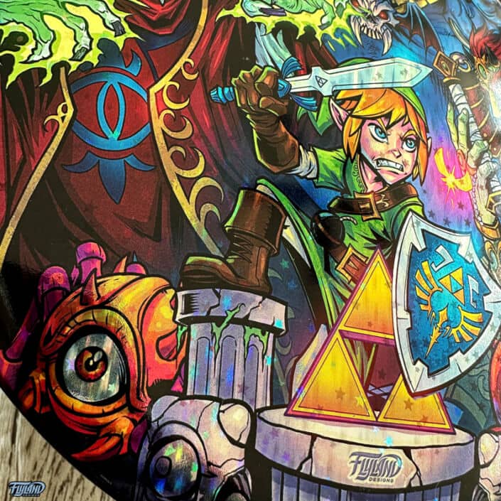 Tribute illustration of Link fro