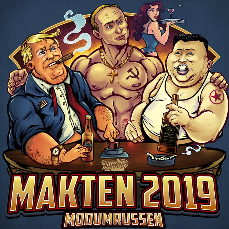 Trump, Putin, Kim Jun Un hanging