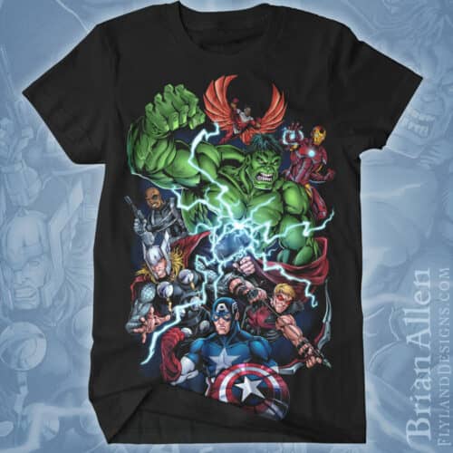 Marvel superhero characters hulk