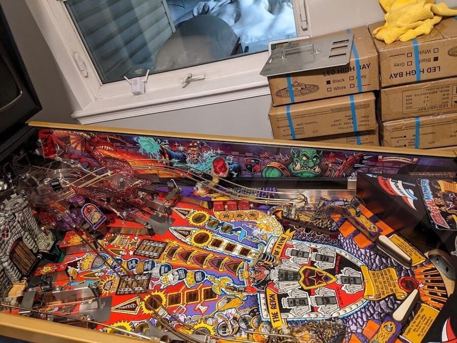 Medieval Madness Side Art Blades for Pinball Machines - Flyland