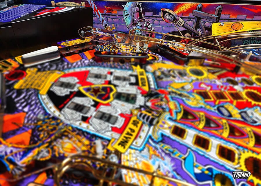 Medieval Madness Side Art Blades for Pinball Machines - Flyland