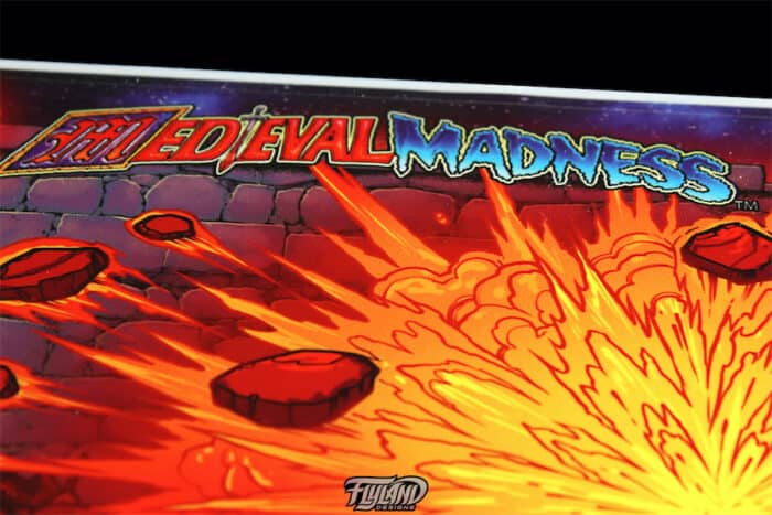 Medieval Madness Side Art Blades for Pinball Machines - Image 7