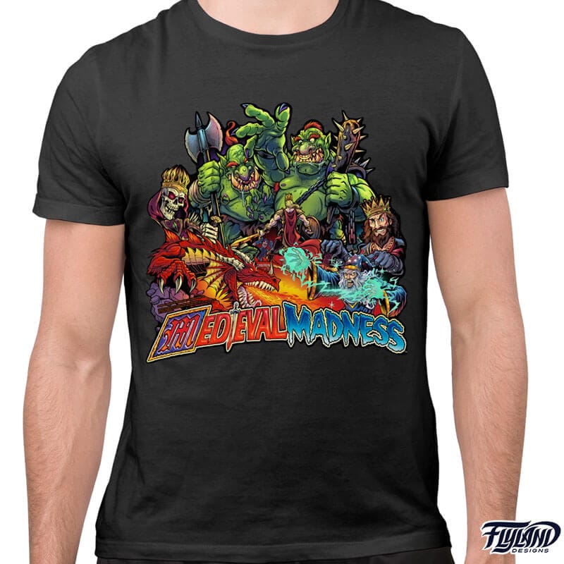 Medieval Madness Short-Sleeve Unisex T-Shirt - Flyland Designs