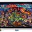 Medieval Madness Voodoo LED frame and Translite Bundle with artwork by artist Brian Allen