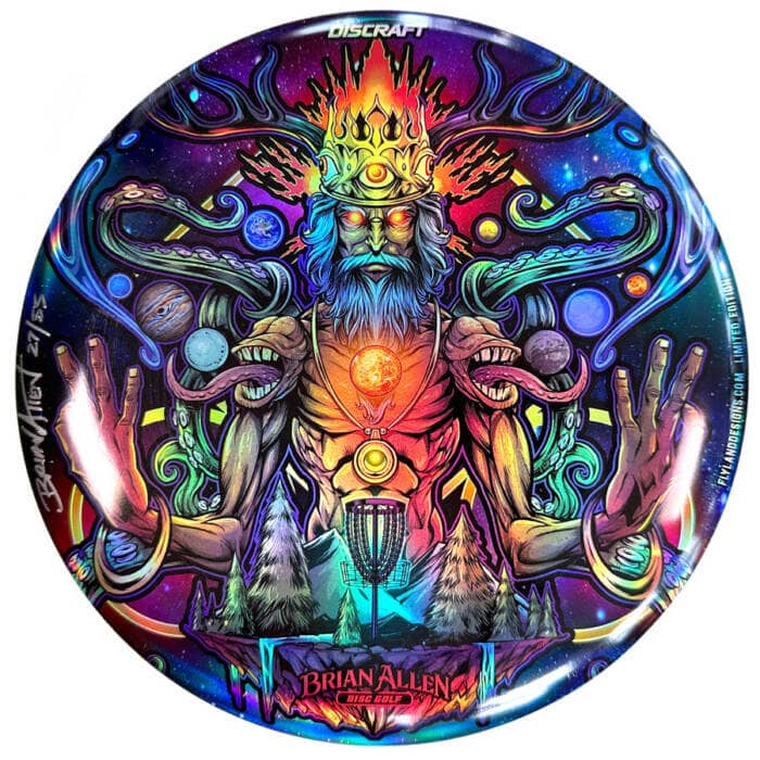 #27 signed and numbered Disc Golf Disc by Brian Allen