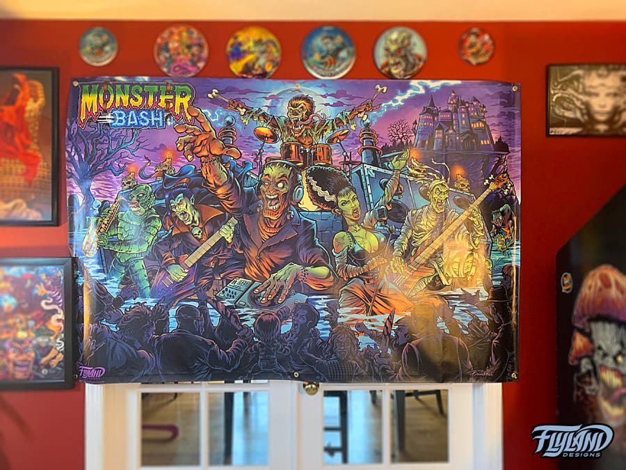 Monster Bash Vinyl Banner - Flyland Designs, Freelance