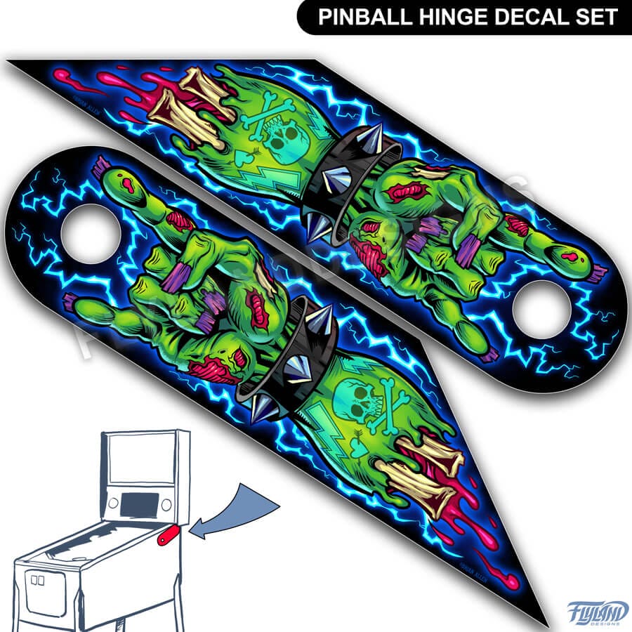 Monster Bash Hinge Decal - Flyland Designs, Freelance Illustration