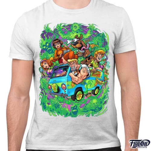 Mystery Gang T-Shirt Artwork by Brian Allen