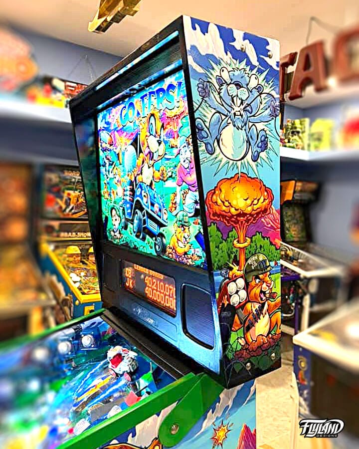 No Good Gofers Cabinet 5-Piece Wrap Decal Set - Flyland Designs