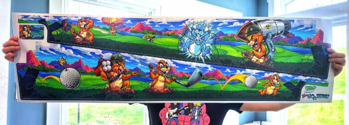 No Good Gofers Side Art Blades for Pinball Machines - Image 2