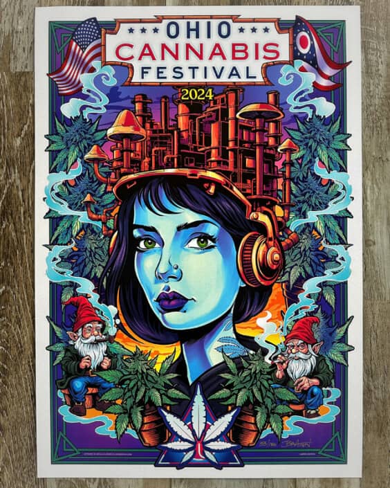 Ohio Cannabis Festival artwork o