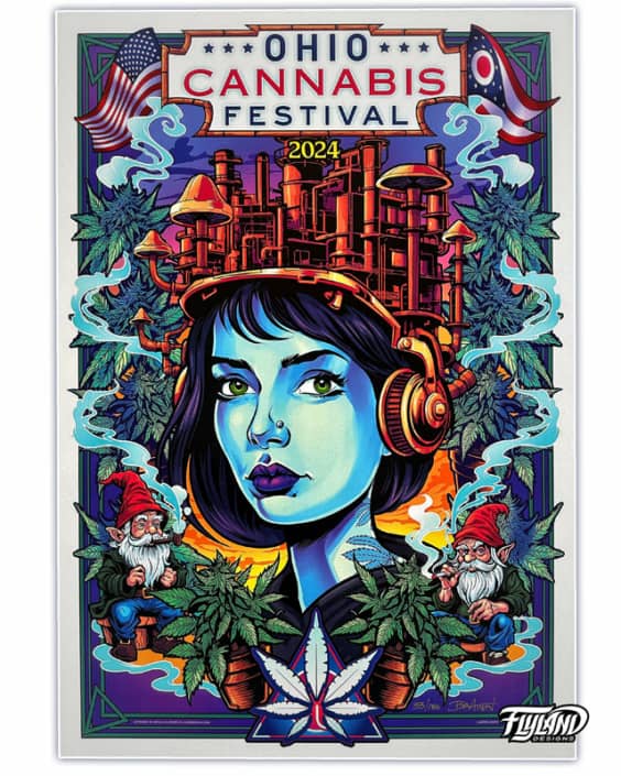 Ohio Cannabis Festival artwork o