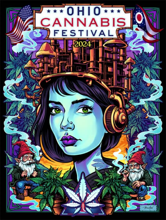 Ohio Cannabis Festival artwork o