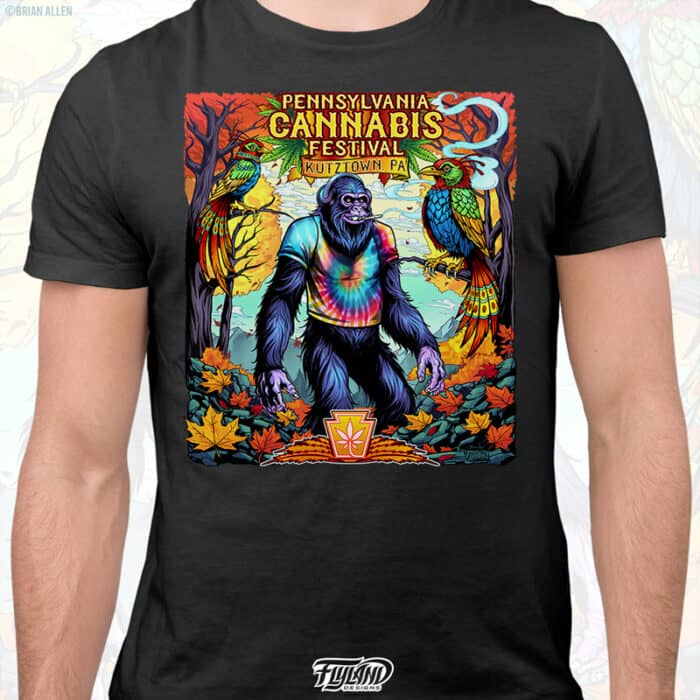 Fall Pa Cannabis Festival 2024 Short-Sleeve Unisex T-Shirt