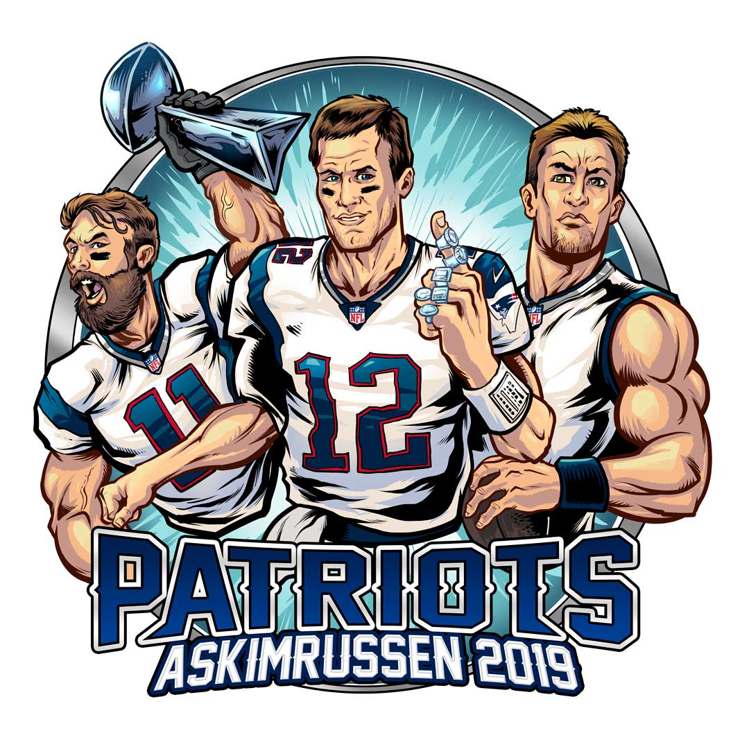 patriots football team members w