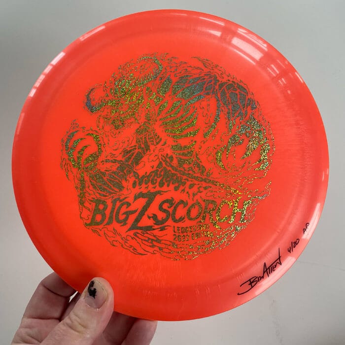 Big Z Scorch Discraft AP Limited Edition Disc Golf Disc - Peach