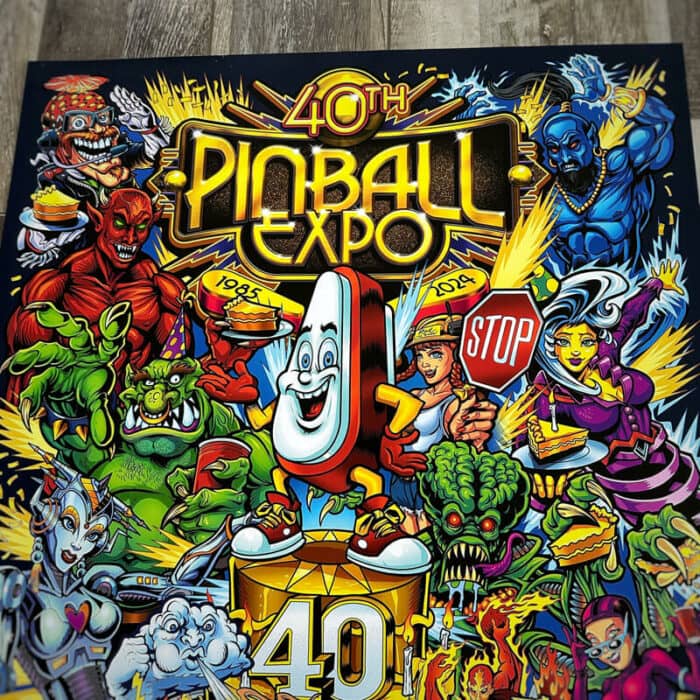 Pinball Expo 2024 Artist Proof Art Print 18"x24" - Image 12