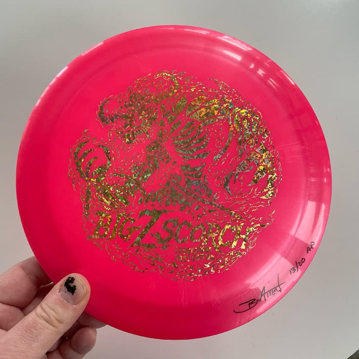 Big Z Scorch Discraft AP Limited Edition Disc Golf Disc - Pink