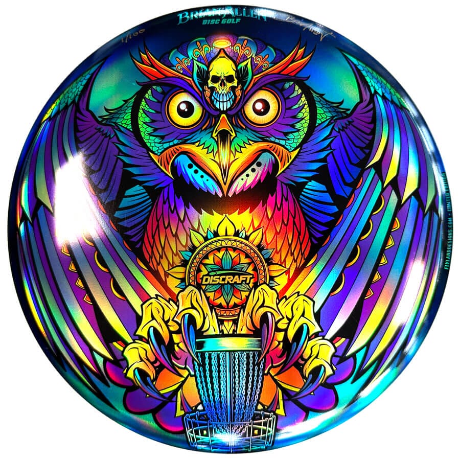 洋楽 Best of verve-circle Psychedelic Trance Psychedelic-owl-1-Foil-Buzzz-