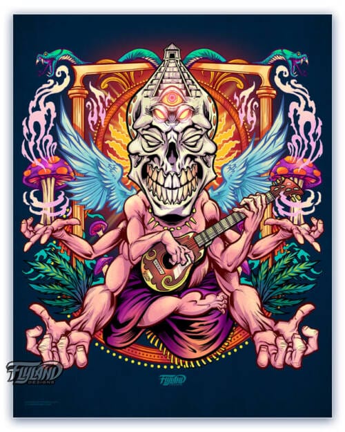 Mothership 11x17 Art Print - Flyland Designs, Freelance