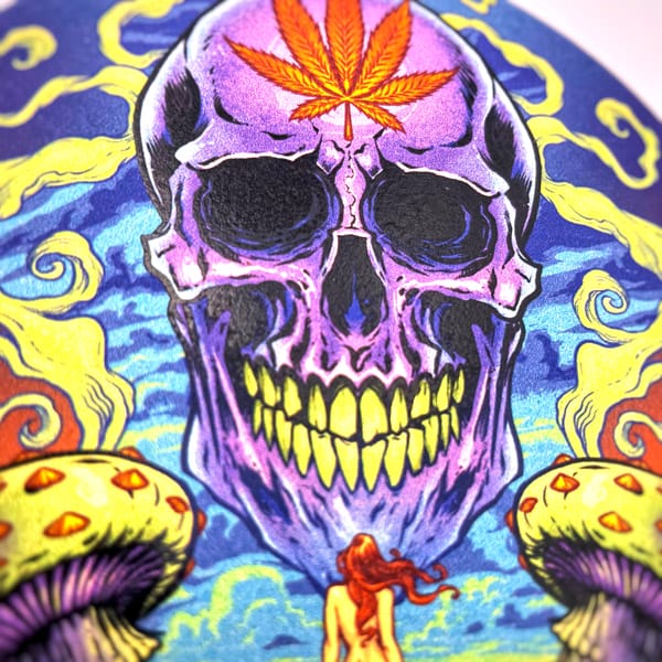 アート・デザイン・音楽 CANNABIS HIGH Pop Art Cannabis Art Print by Art-Syndicate - Fy