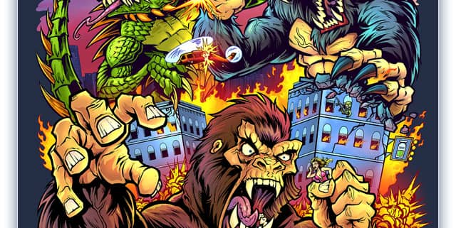 Rampage Arcade Tribute Fan Art