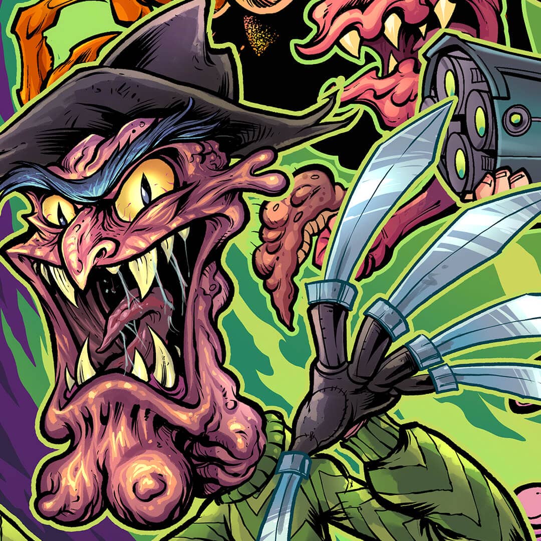 Alternate Artwork of Rick and Mo