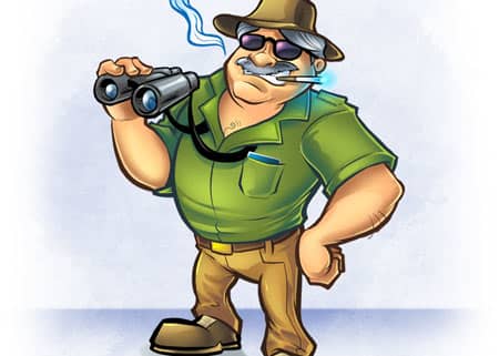 Safari mascot character