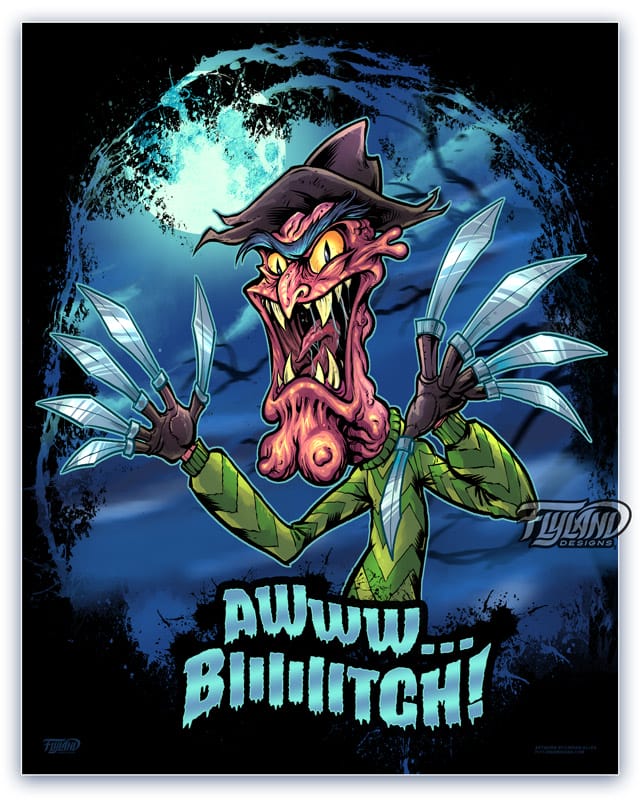 Scary Terry Art Print - Flyland Designs, Freelance Illustration