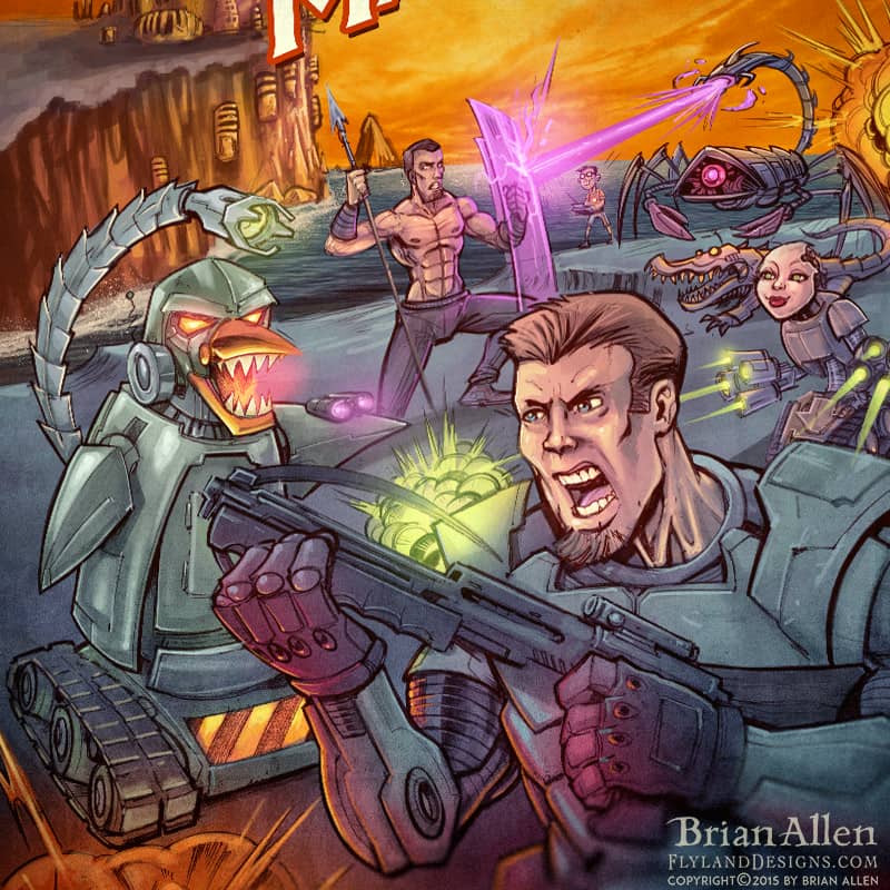 Young-adult fantasy book cover I
