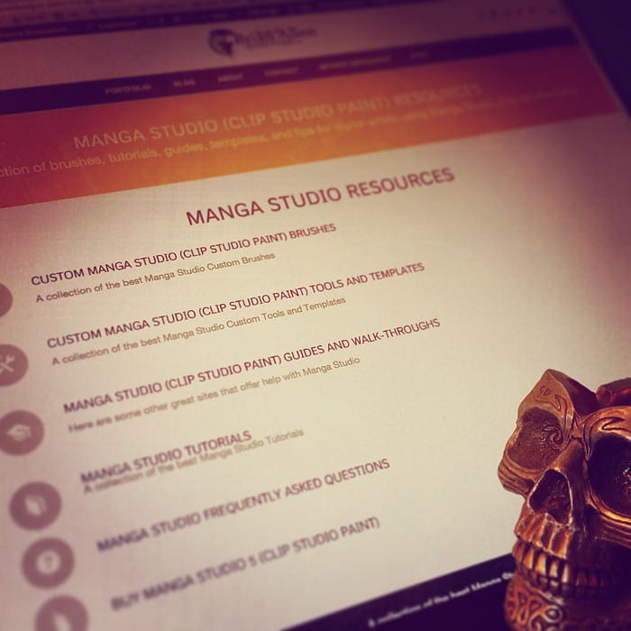 Manga Studio Resources Page