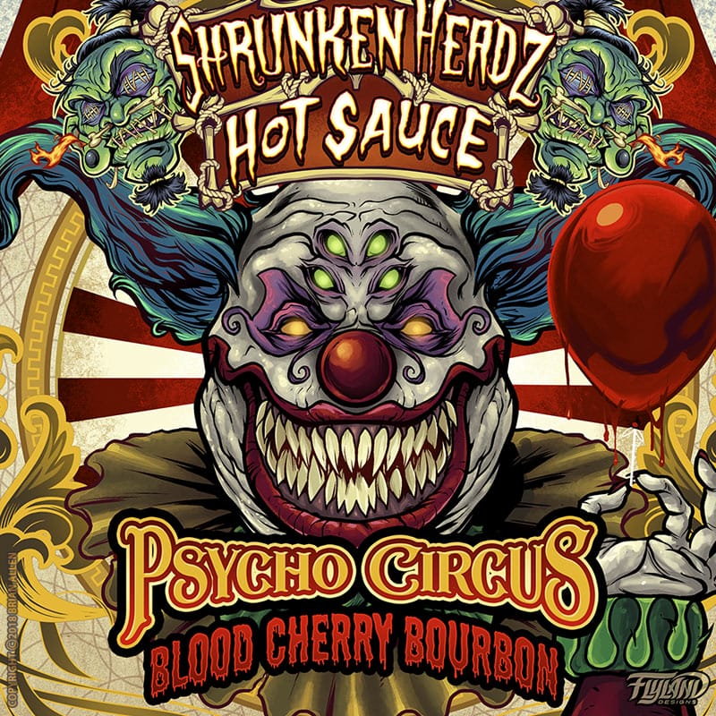 Hot Sauce Label Illustrations