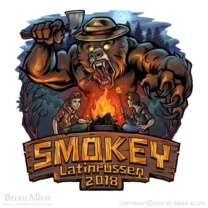 Smokey the Bear is fed-up with n