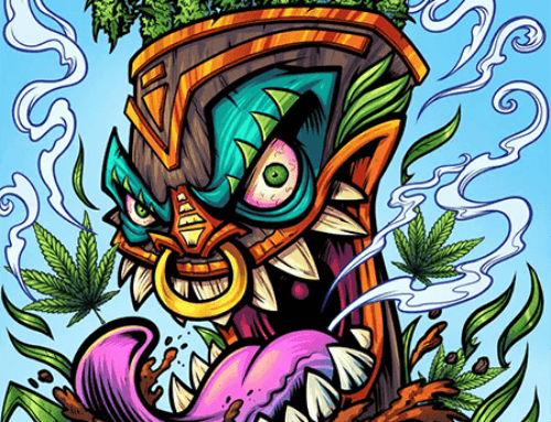 420 Tiki Artwork